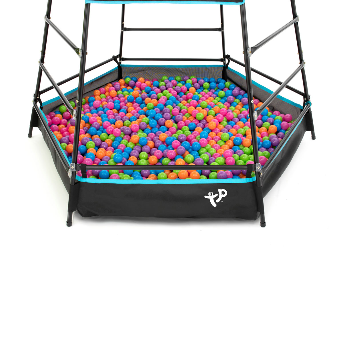 TP Toys Klettergerüst Explorer 208x318x201cm Schwarz Bild 4