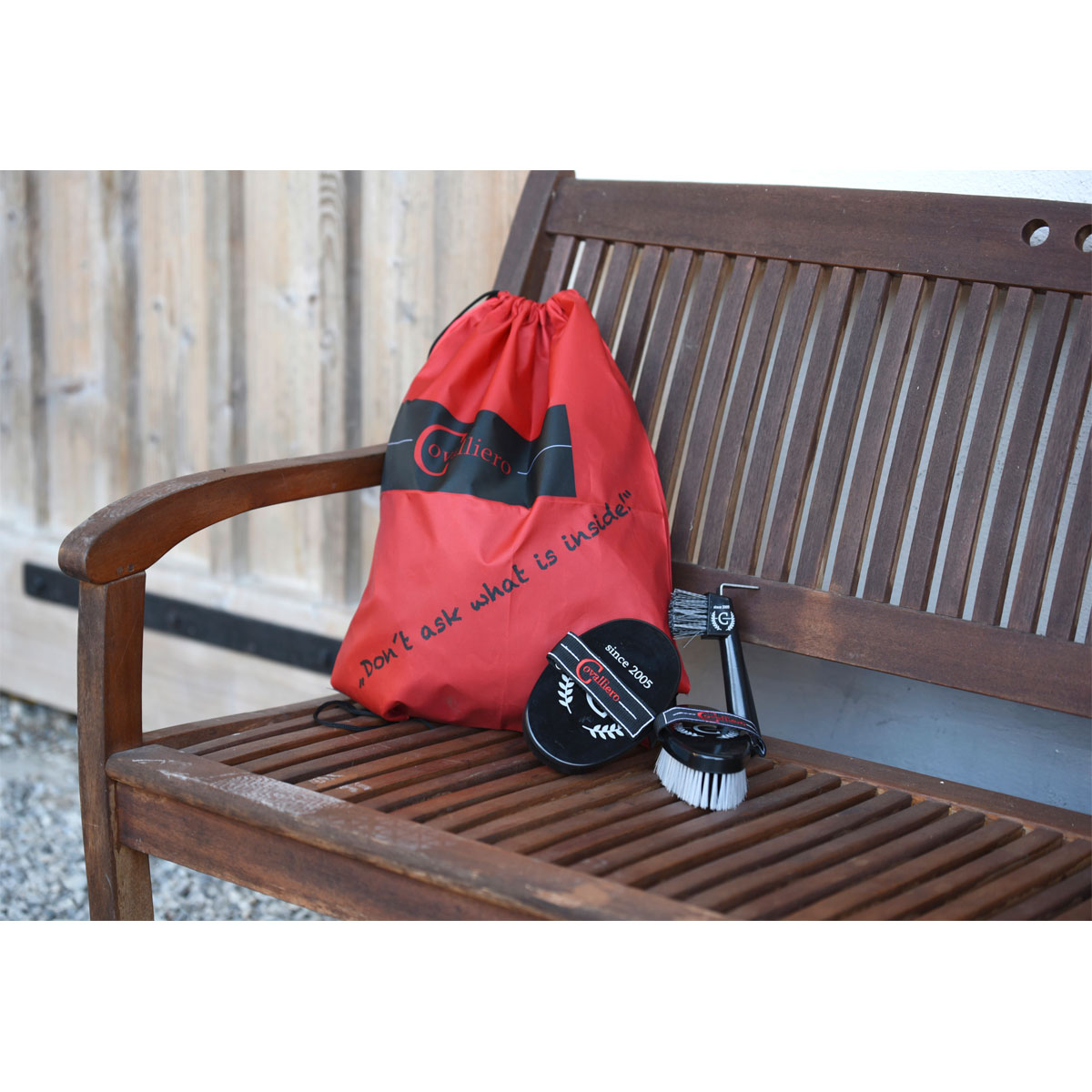 Putzbeutel-Set 40 x 45 cm rot 5-teilig Bild 5