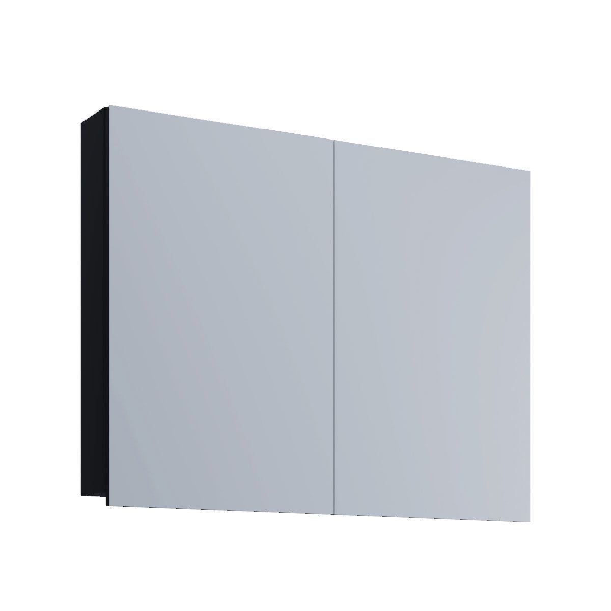 Spiegelschrank VCB 1" 80 cm schwarz