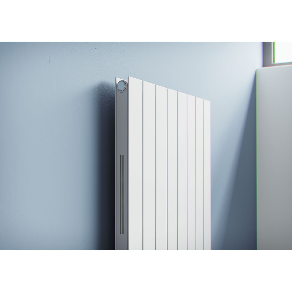 Ximax  Raumheizkörper P1 Duplex Slimline Deluxe 1800 x 595 mm 1631 Watt Mittenanschluss Weiß Bild 2