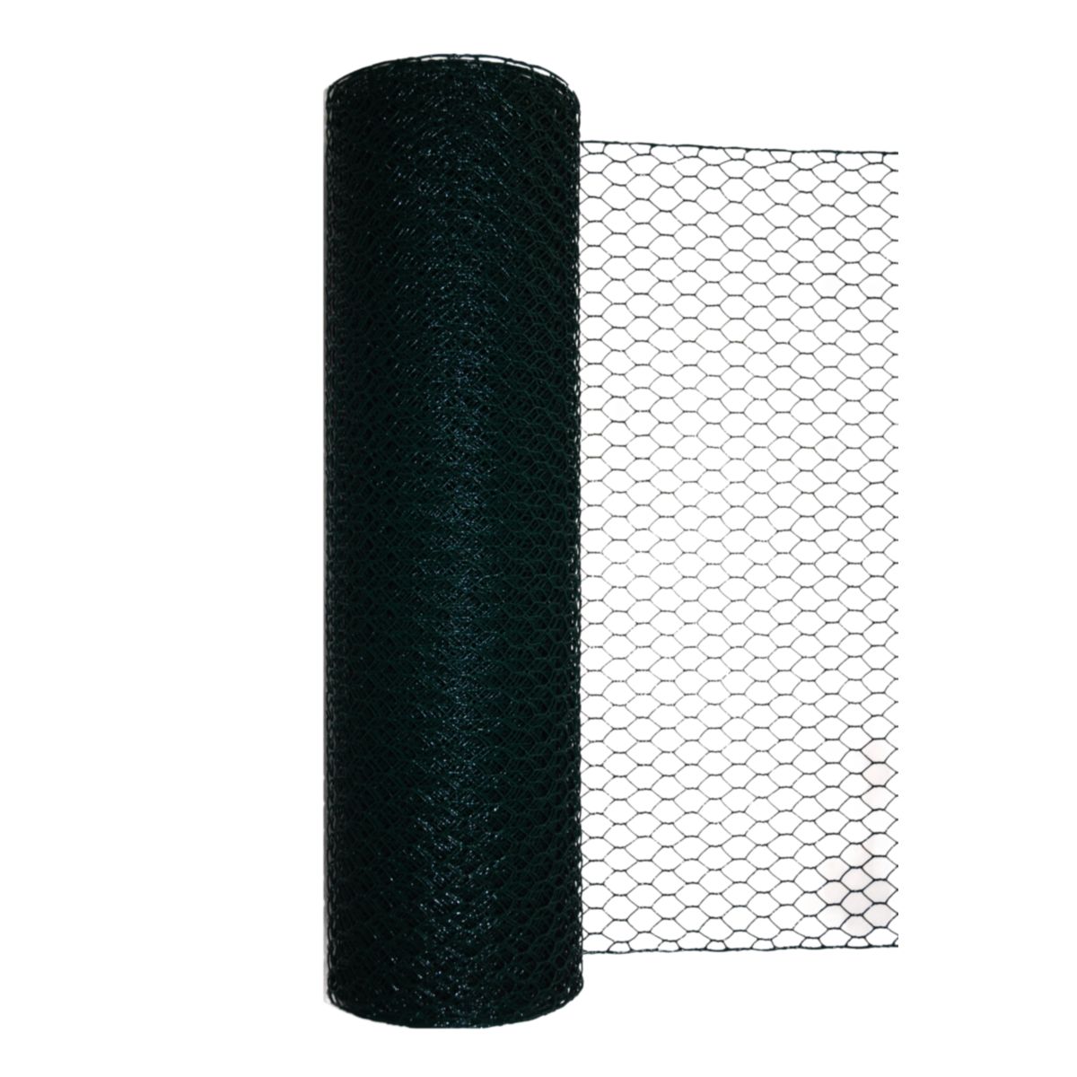 Durabil  Sechseckgeflecht grün Höhe 500 mm Länge 10 Meter Masche 25 x 25