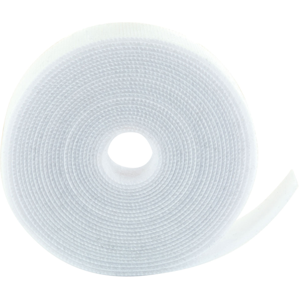 Schwaiger  Klettband-Rolle 3 m weiß Bild 1