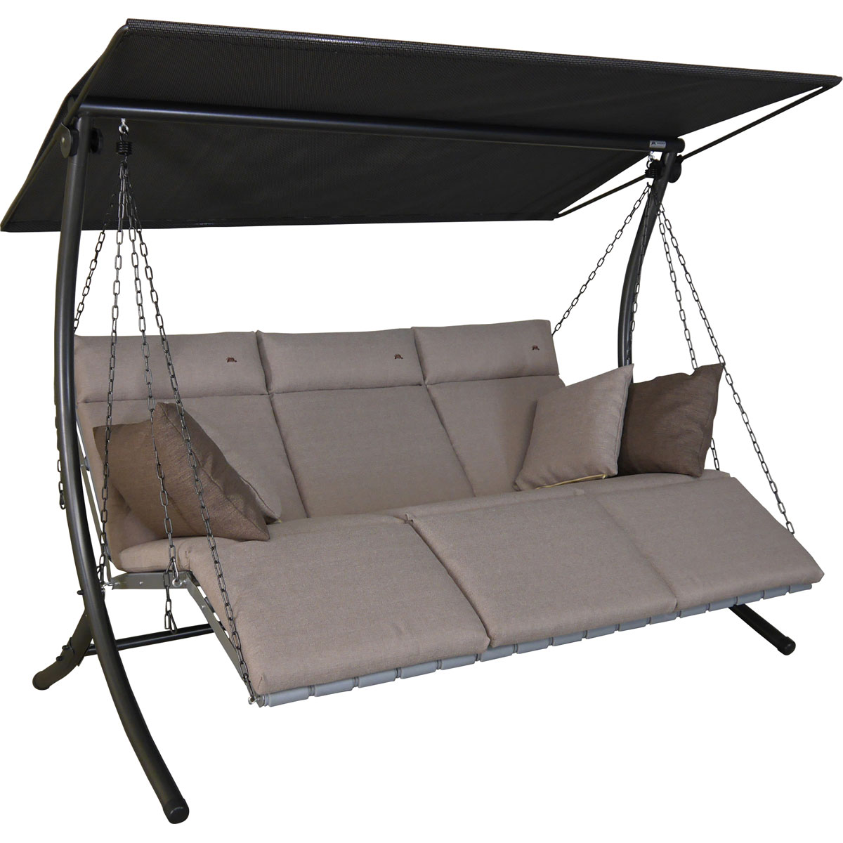 Angerer Freizeitmöbel GmbH Hollywoodschaukel Luxus Smart sand Bild 2