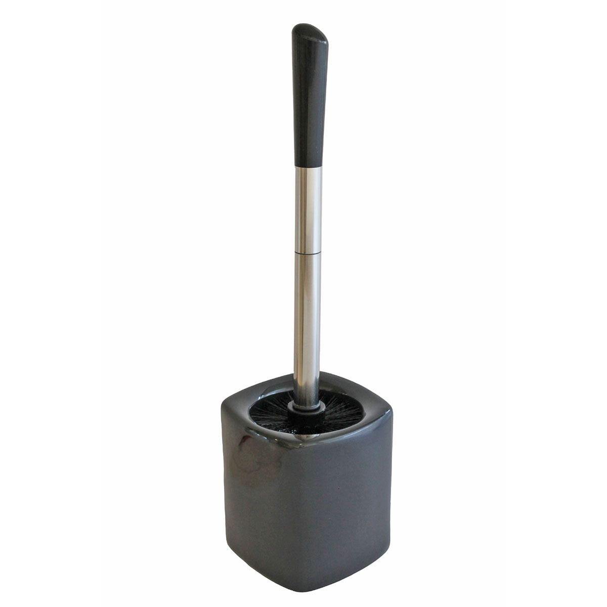 WC-Garnitur eckig schwarz