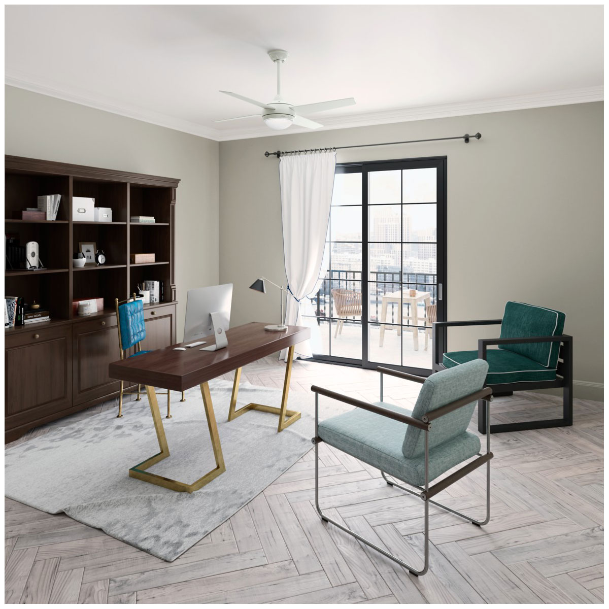 Hunter Fan Hunter Deckenenventilator Sonic 132 cm weiß Bild 7