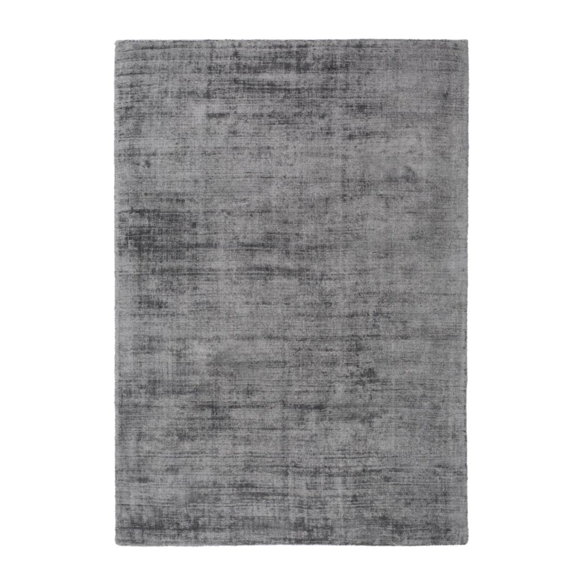 Kurzflorteppich „Luxury 110“ Grau/Anthrazit, 80x150cm
