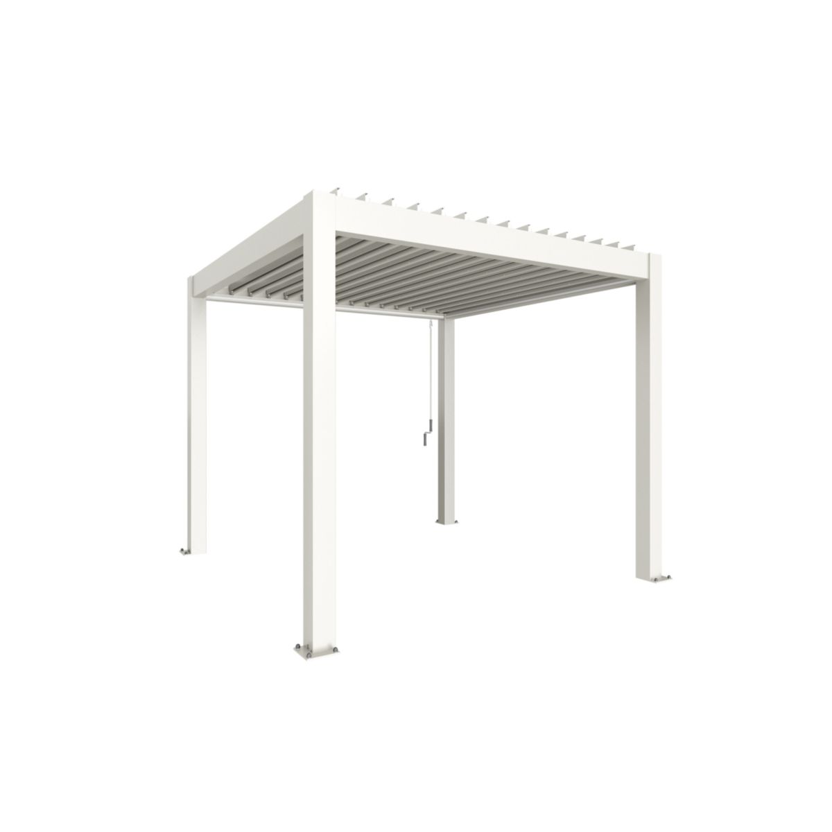Biohort Pergola 312 x 312 x 264 cm weiss