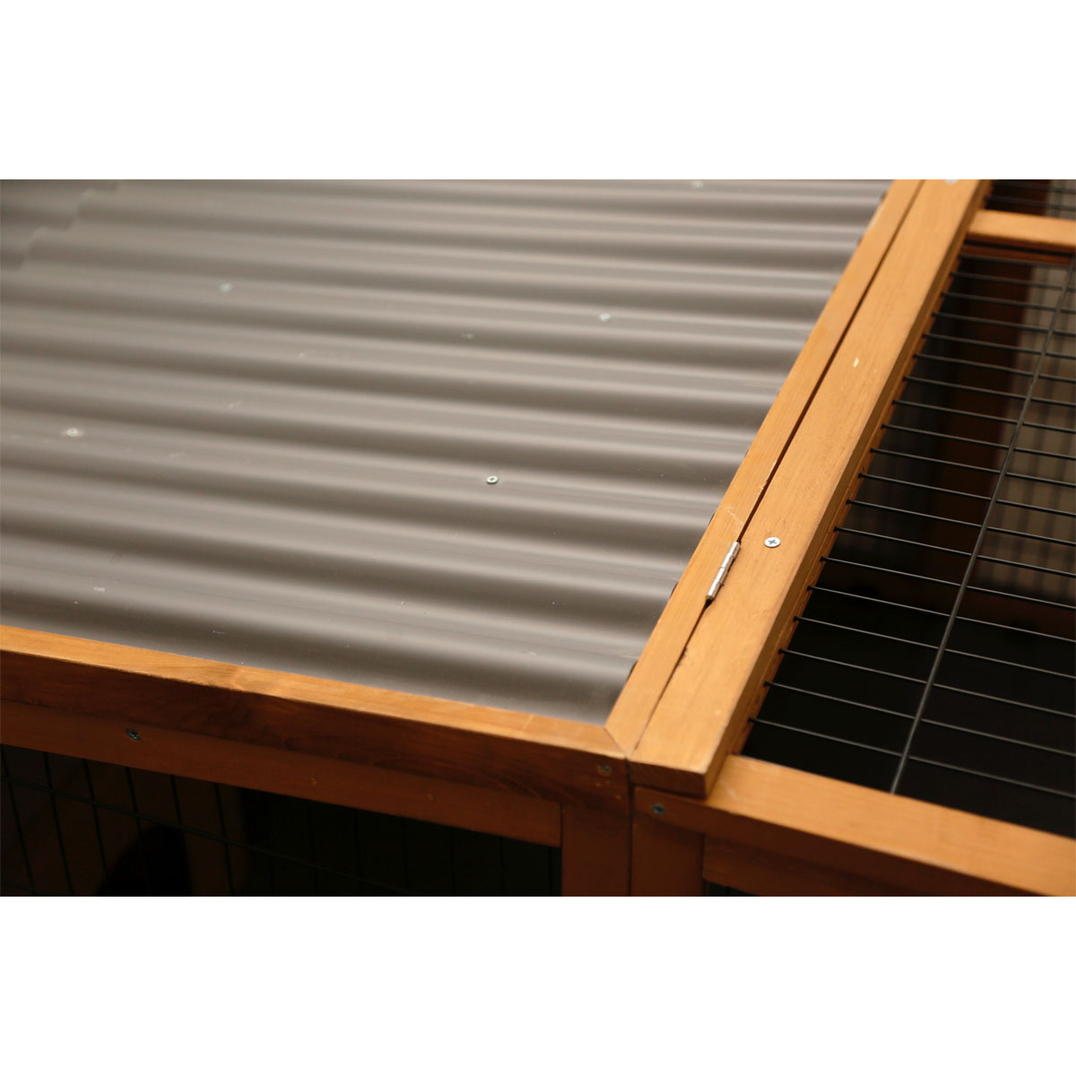 Freilaufgehege 220 x 115 x 75 cm braun Bild 8