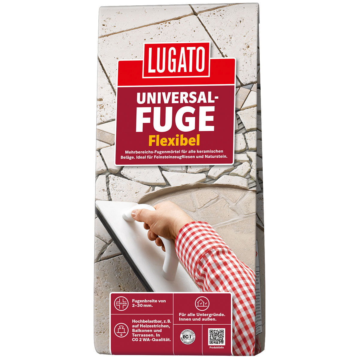 Lugato Universal-Fuge Steingrau 5 kg