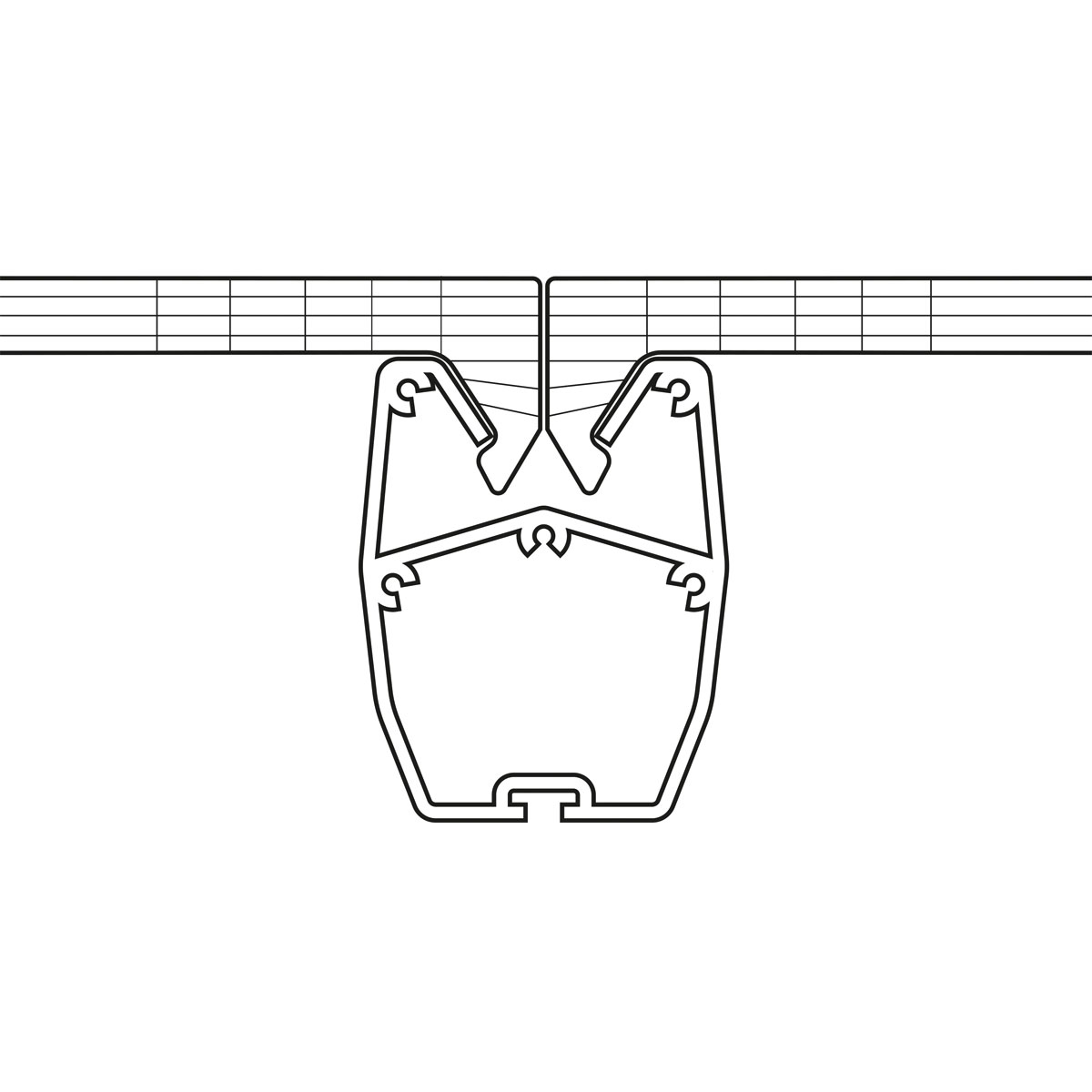 gutta Terrassenüberdachung Standard anthrazit 426 x 306 cm Bild 12
