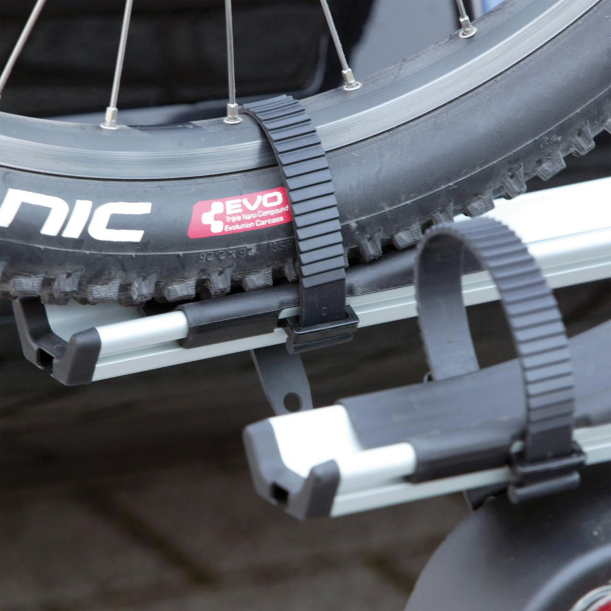 Unitec Fahrrad-Kupplungsträger Alu Atlas für 2 Fahrräder Bild 4