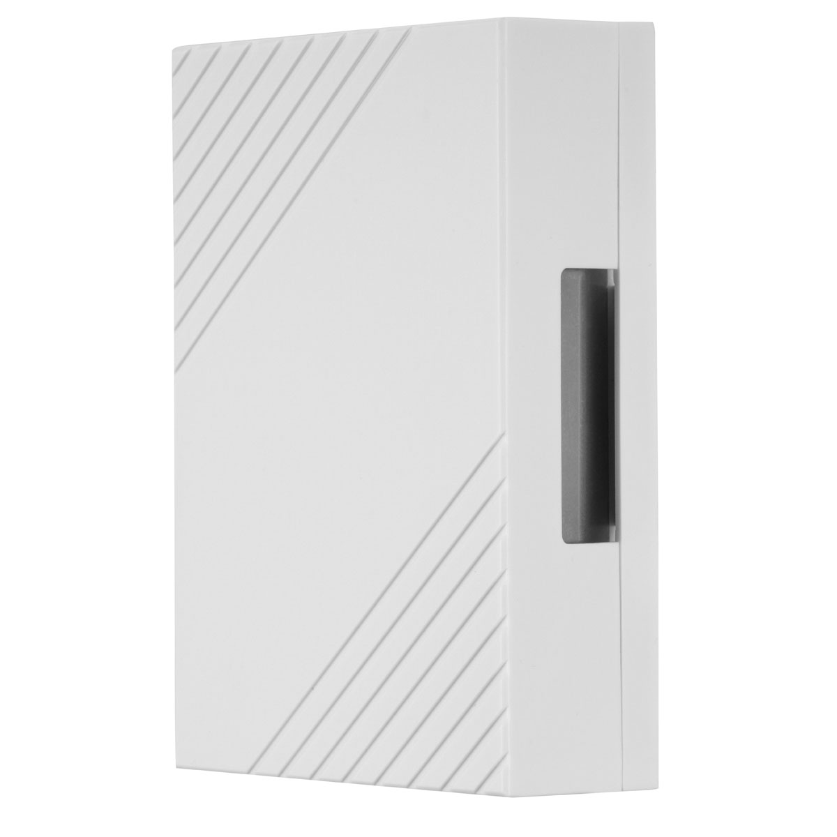 REV Ritter  Gong elektromechanisch Rechteck Trafo oder Batterie 2-Klang weiß Bild 2