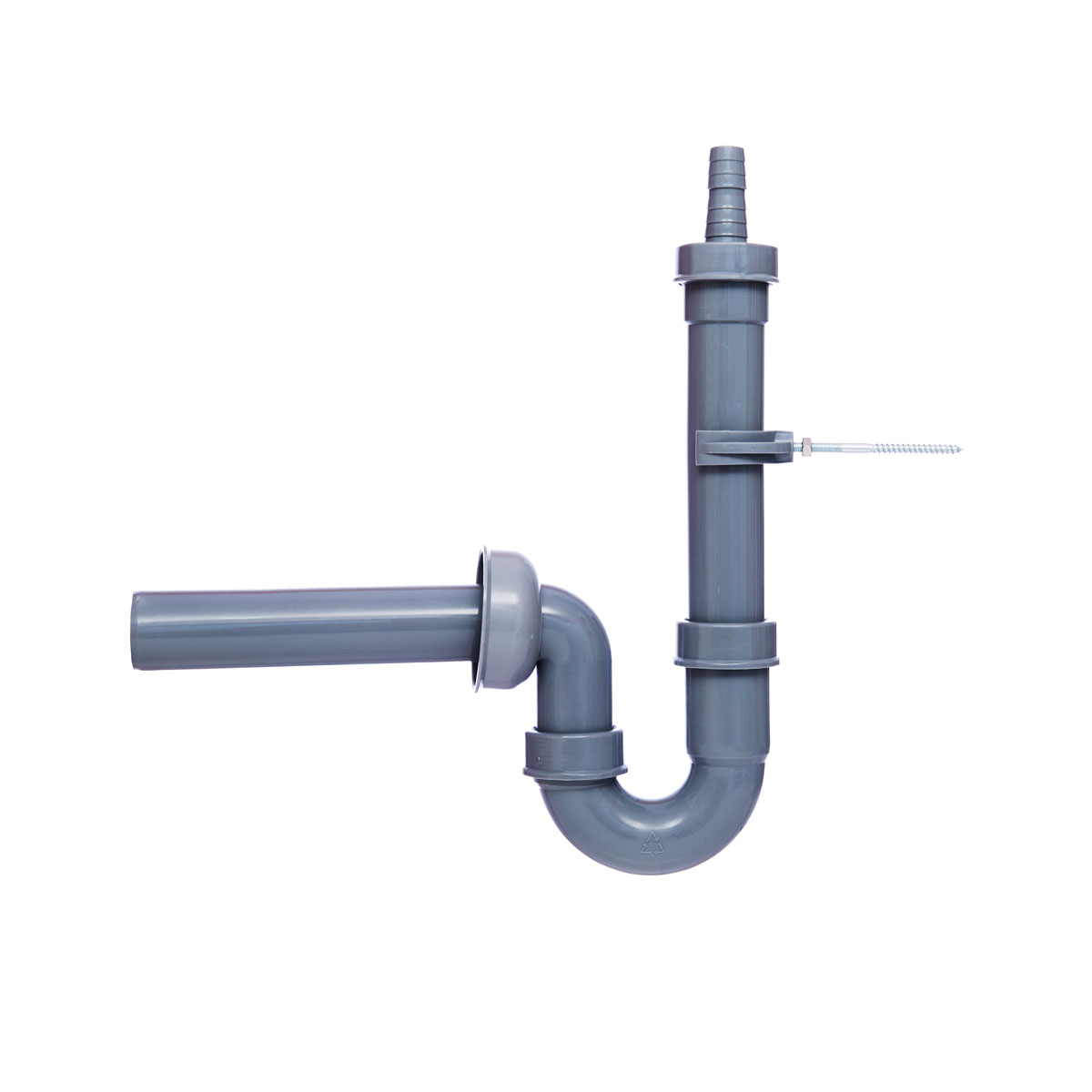 Kirchhoff Waschgeräte-Röhrensiphon ECO-SAVE KS 1 1/2" x Durchmesser 40 mm mit 3/4" Geräteanschluss