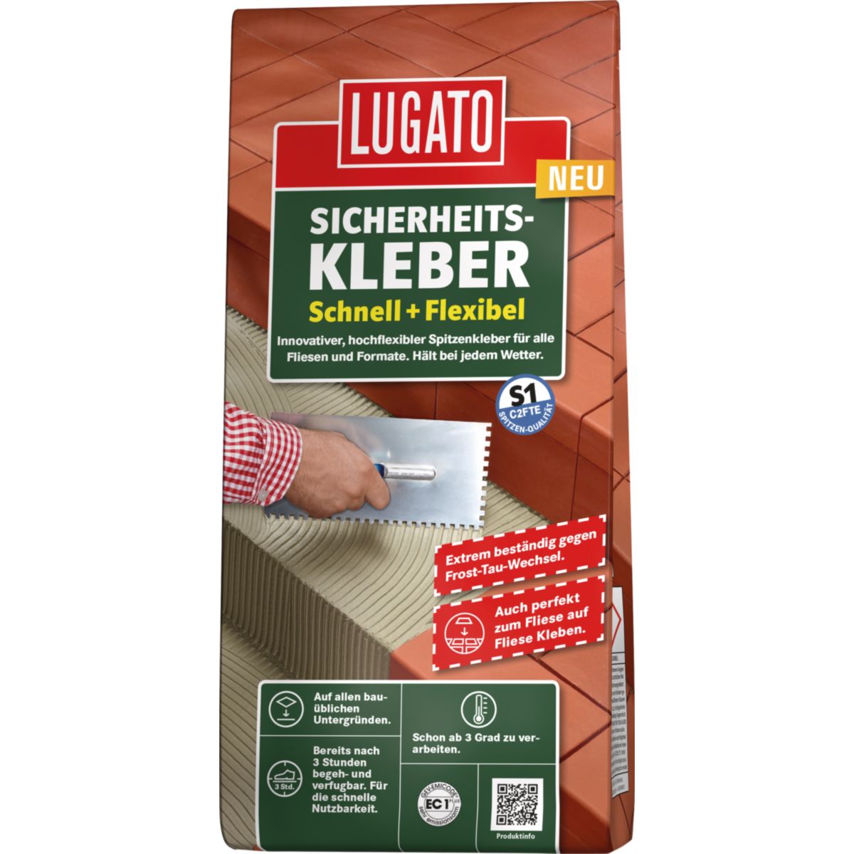Lugato Sicherheitskleber schnell und flexibel