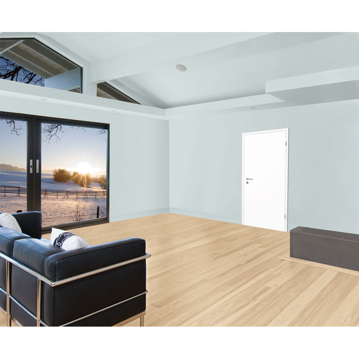 Borne Zimmertür CPL weiß 98,5 x 198,5 cm DIN rechts Bild 2