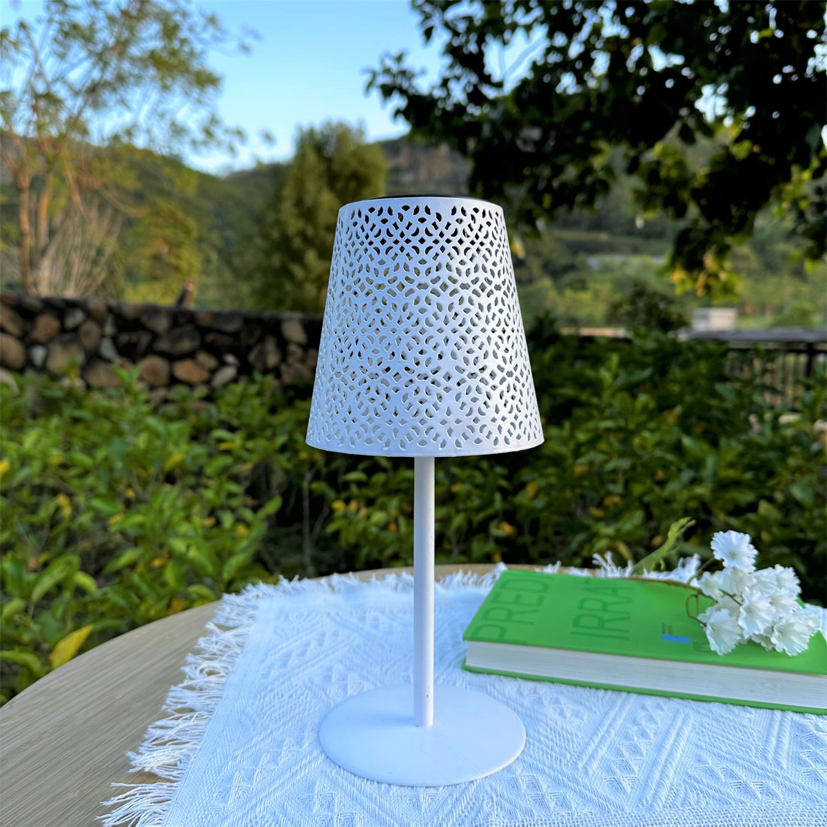 Flector Solar-Tischleuchte Arietta weiß Bild 5