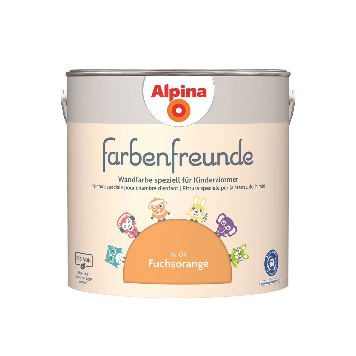 Alpina Farbenfreunde Fuchsorange 2,5 l