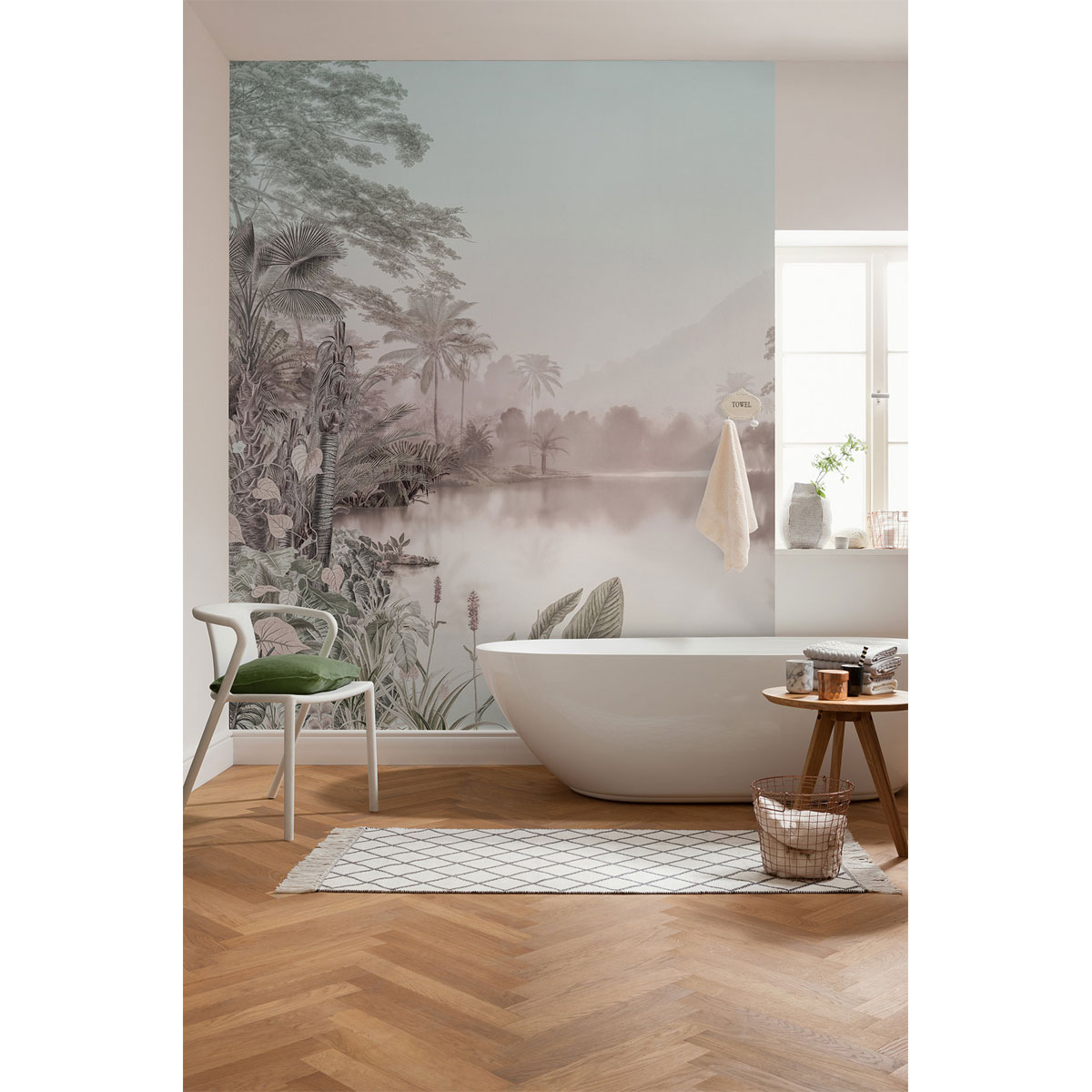 Komar  Vlies Fototapete Lac des Palmiers 200x250 cm