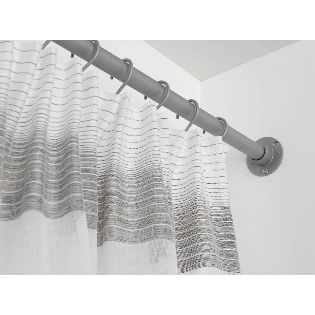 Gardinia Gardinenstange Industrial Home silber 2 m Bild 9