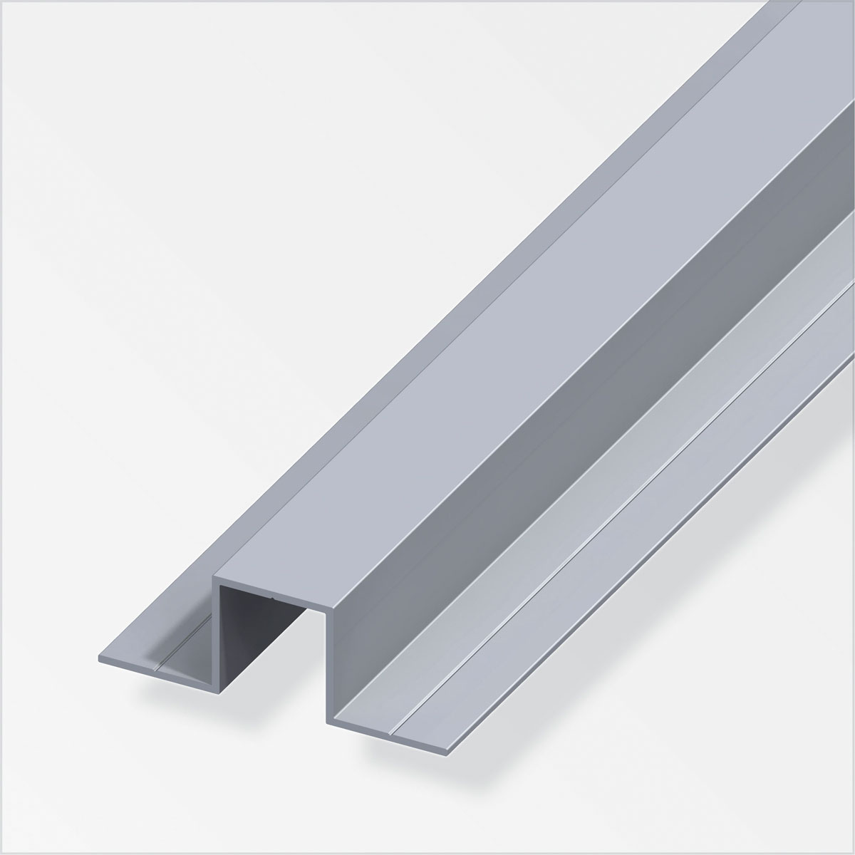 MyTool U-Profil mit 2 Schenkel 7,5 mm1m blank