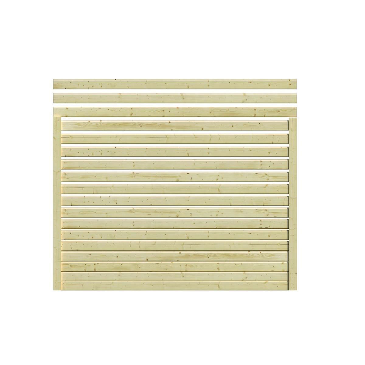 Karibu Seitenwand KDI 1,80 x 2,00 m Bild 2