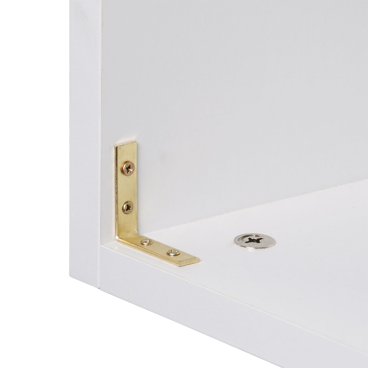 Suki Möbelwinkel vermessingt kantig 2 mm 4 Stück Bild 2