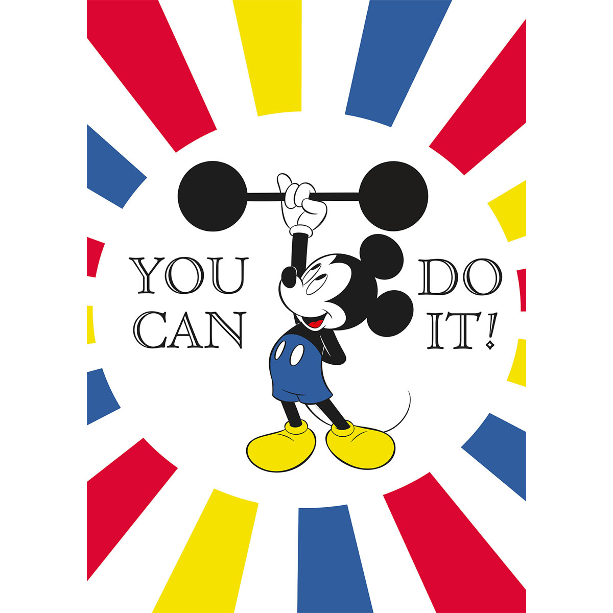 Komar  Wandbild Mickey Mouse Do it 40x50 cm Bild 2