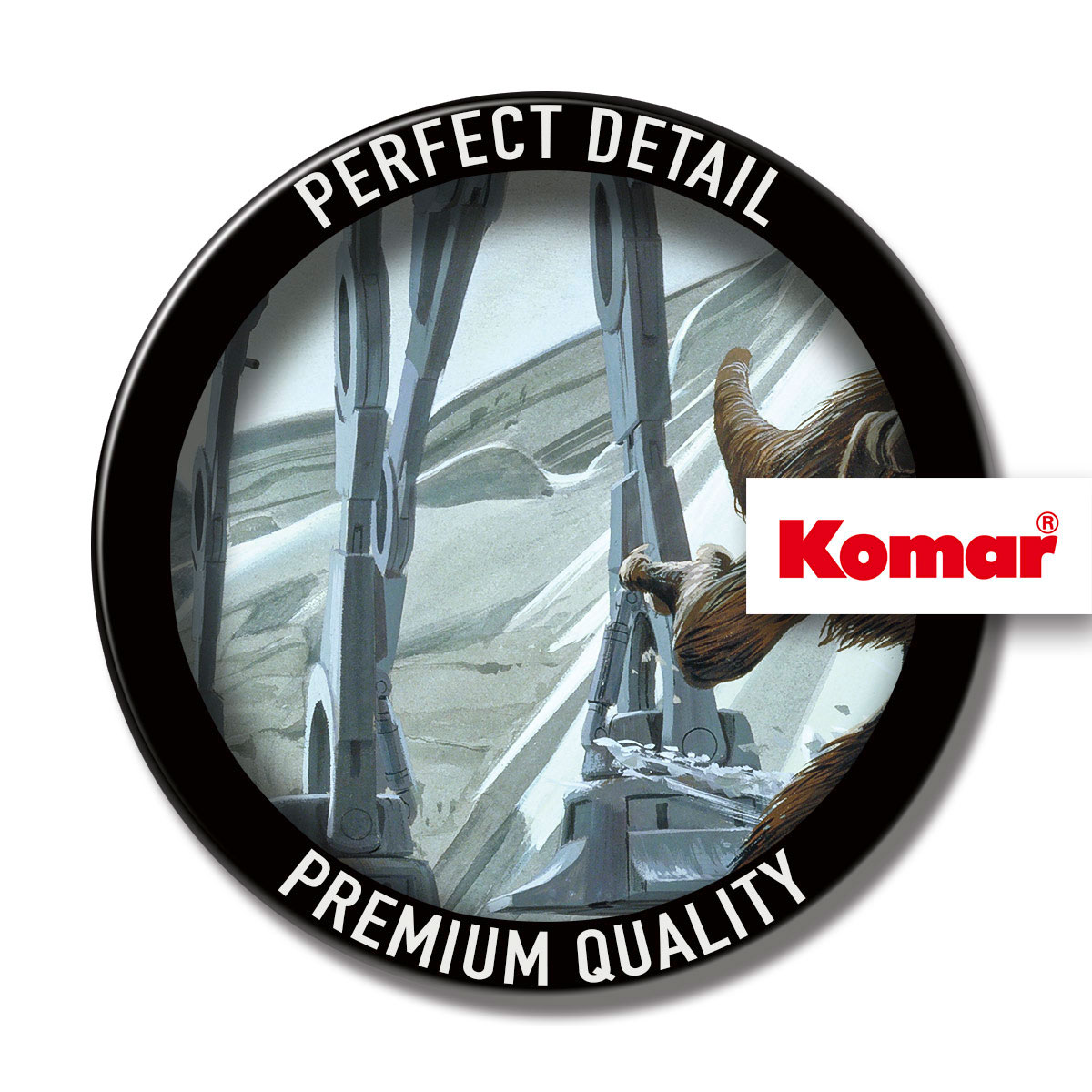 Komar  Wandbild Star Wars Classic Hoth Battle Ground 40x30 cm Bild 6