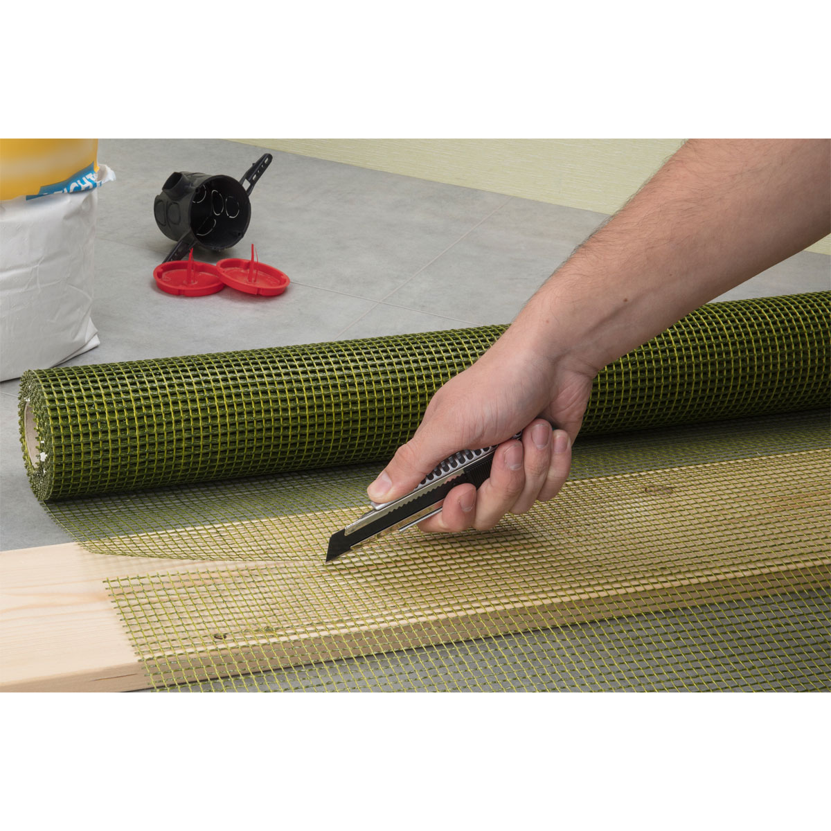 Wolfcraft  Metall-Abbrechklingen-Messer 18 mm schwarze Klinge Profi-Sharp Bild 5