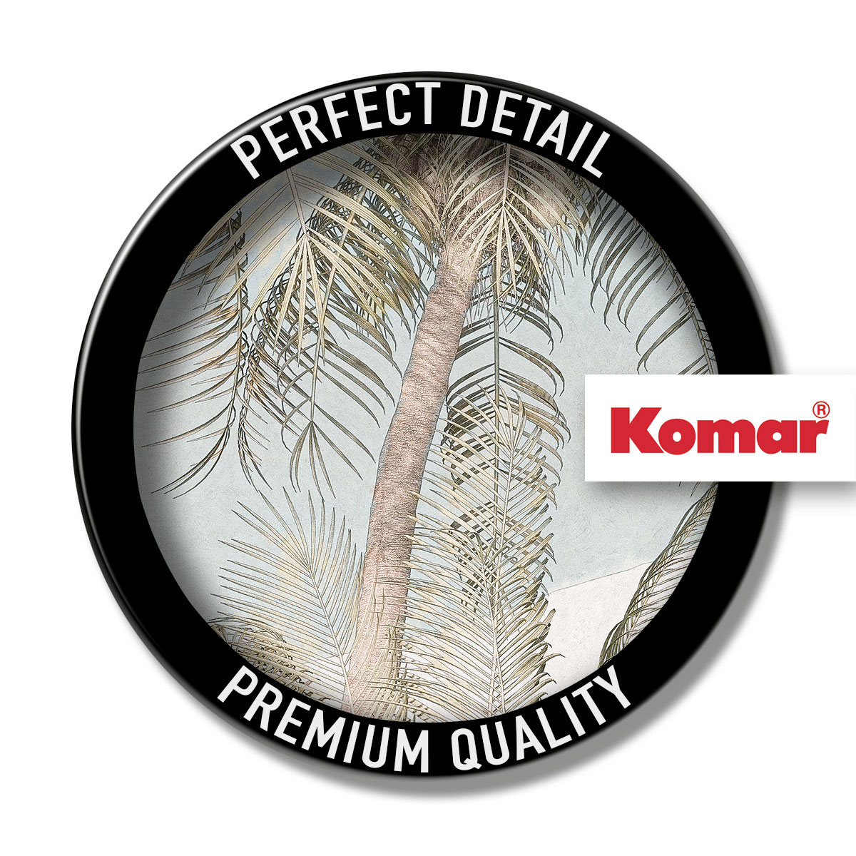 Komar  Selbstklebende Vlies Fototapete rund Hush Durchmesser 125 cm Bild 8