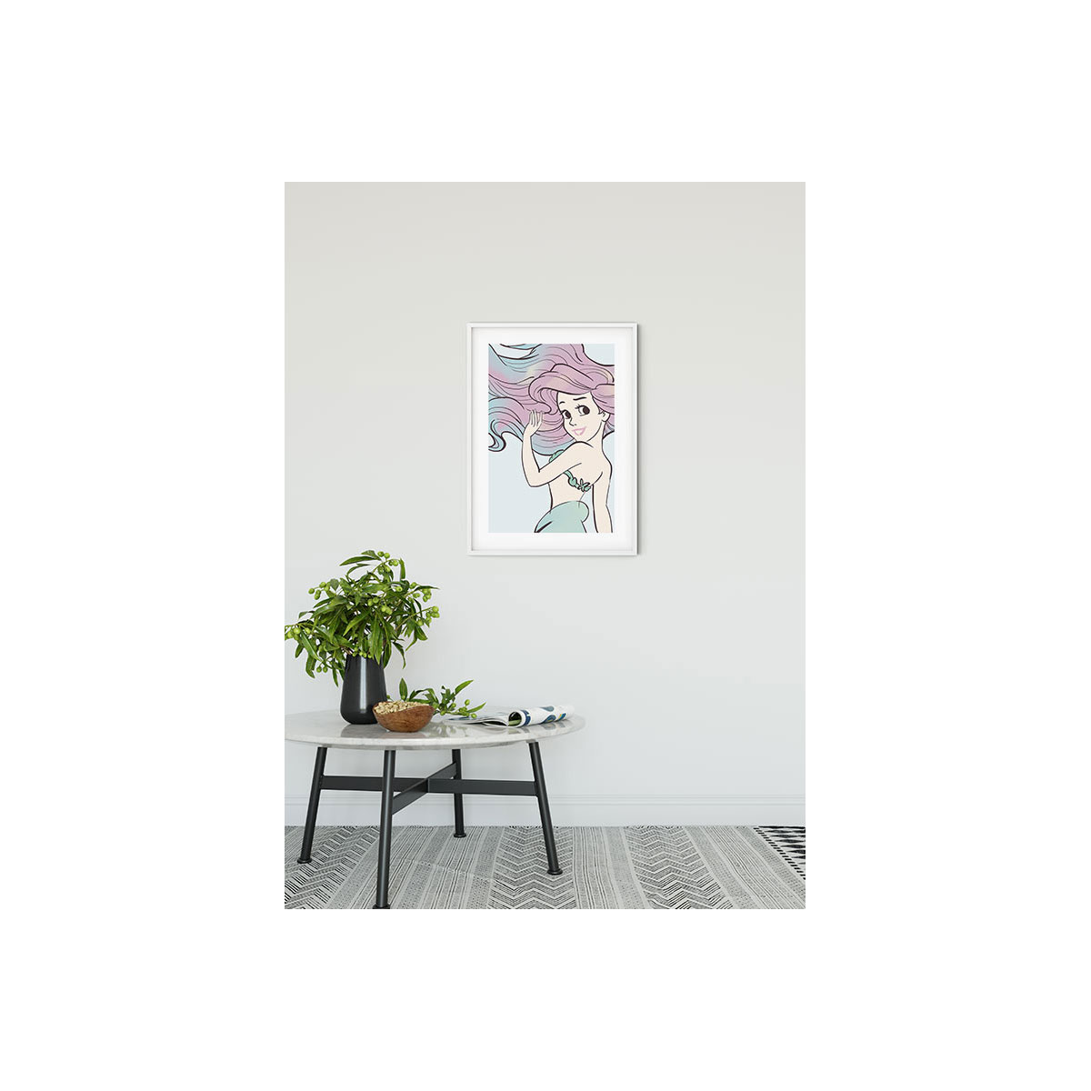 Komar  Wandbild Ariel Aquarell 30x40 cm