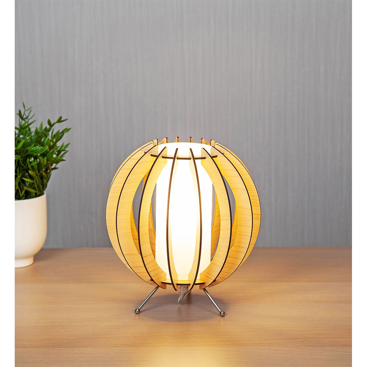 Flector Tischleuchte Woody 22 x 25 cm Bild 2