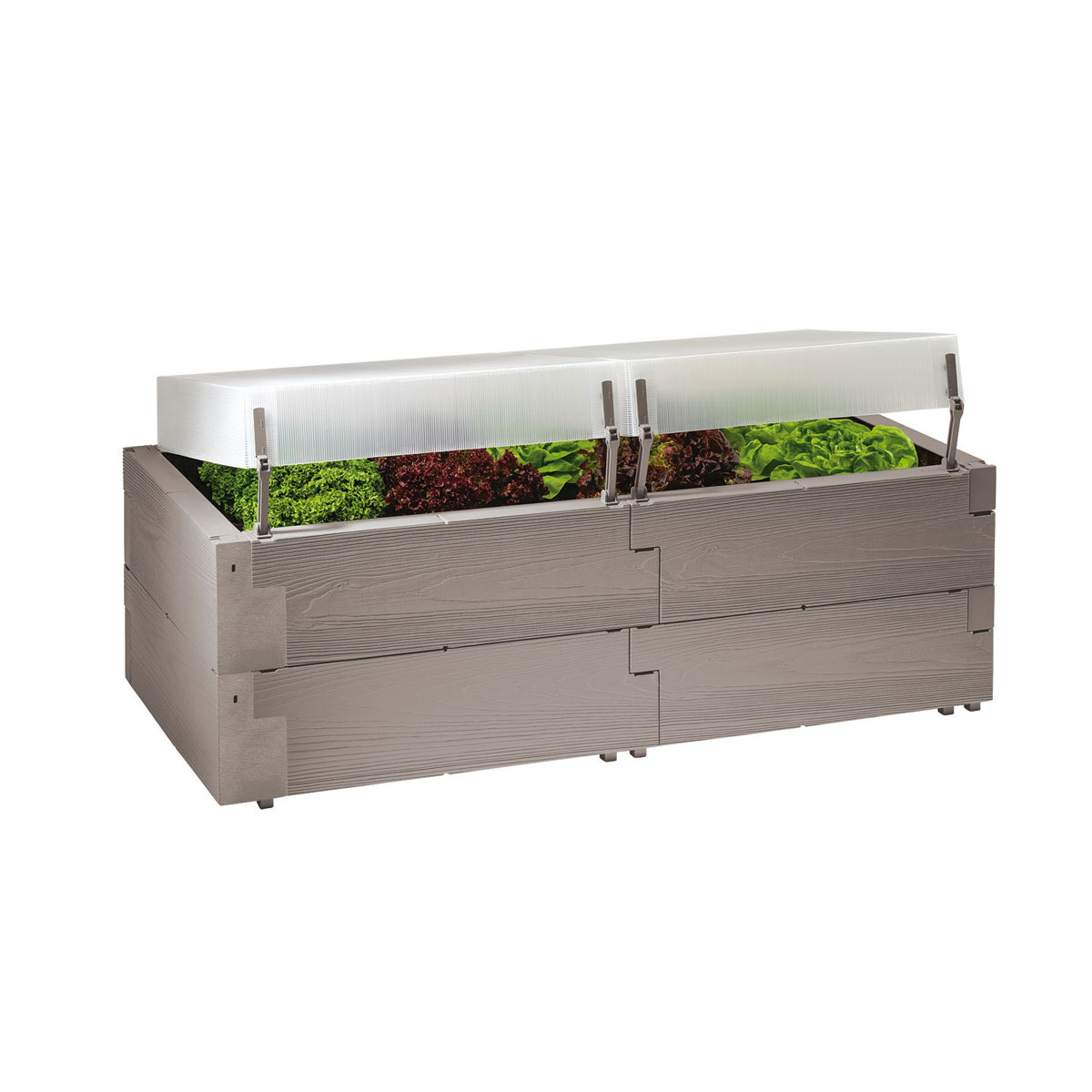 Juwel Hochbeet Timber Anzuchtset 2 in1 130 x 60 x 52 cm Bild 1