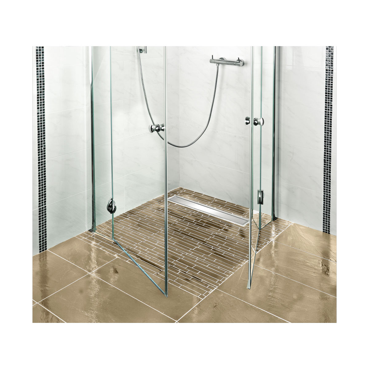 Duschrinnenkomplettset Bild 1