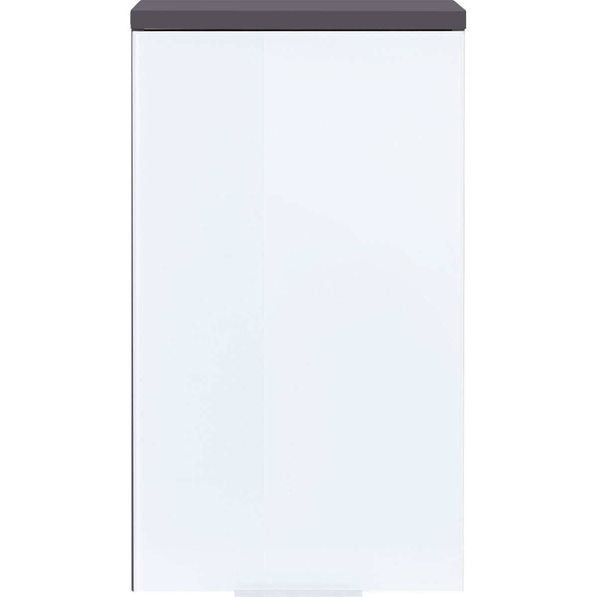 Hängeschrank 39 x 69 x 27 cm graphit/weiß Bild 2