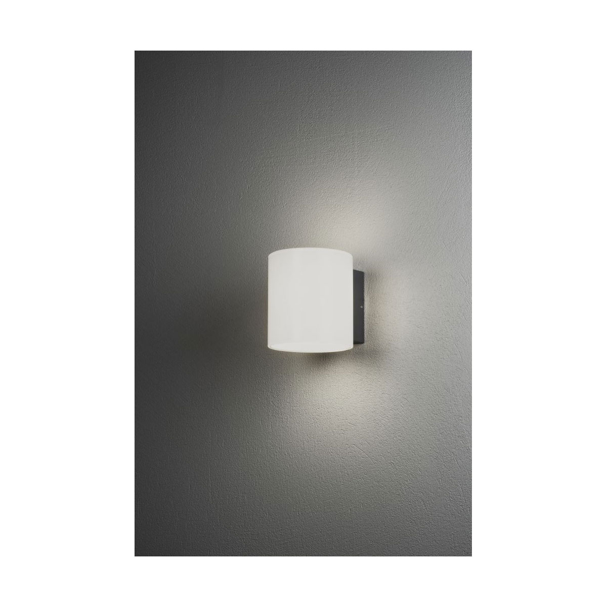 Konstsmide LED-Außenwandleuchte Foggia grau Bild 2