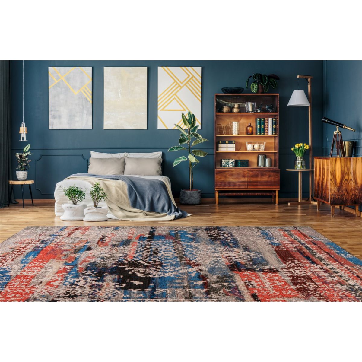 Charme 425 Multi / Rot 160cm x 230cm Bild 2