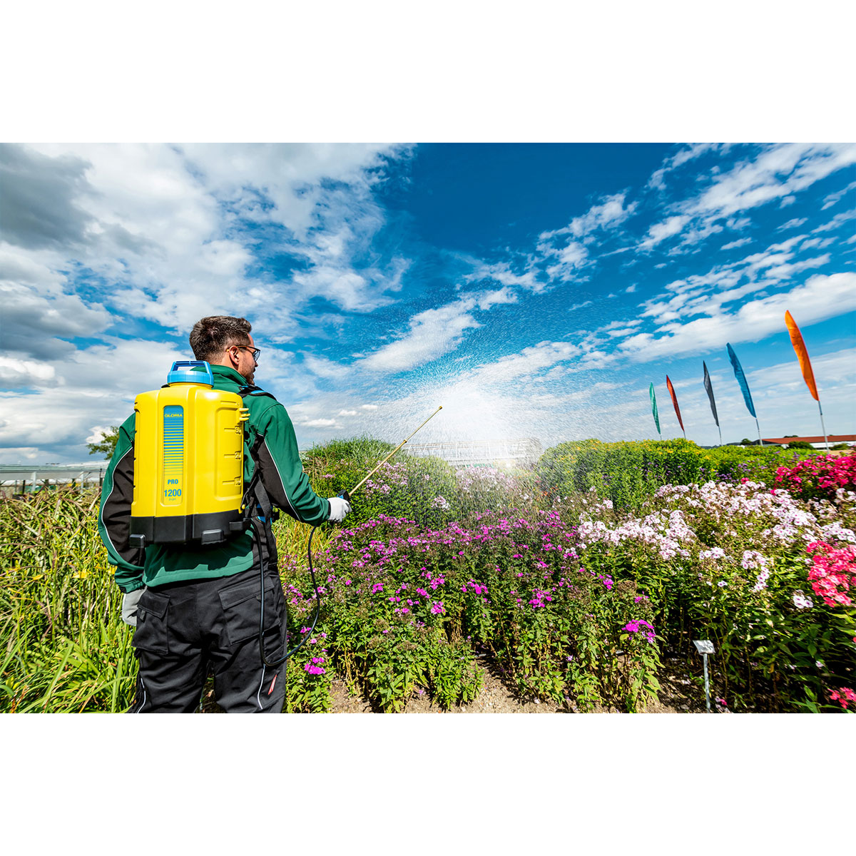 Gloria Akku-Rückensprüher 18V 12 L inkl Hohlkegel- und Flachstrahldüse ohne Akku Bild 7