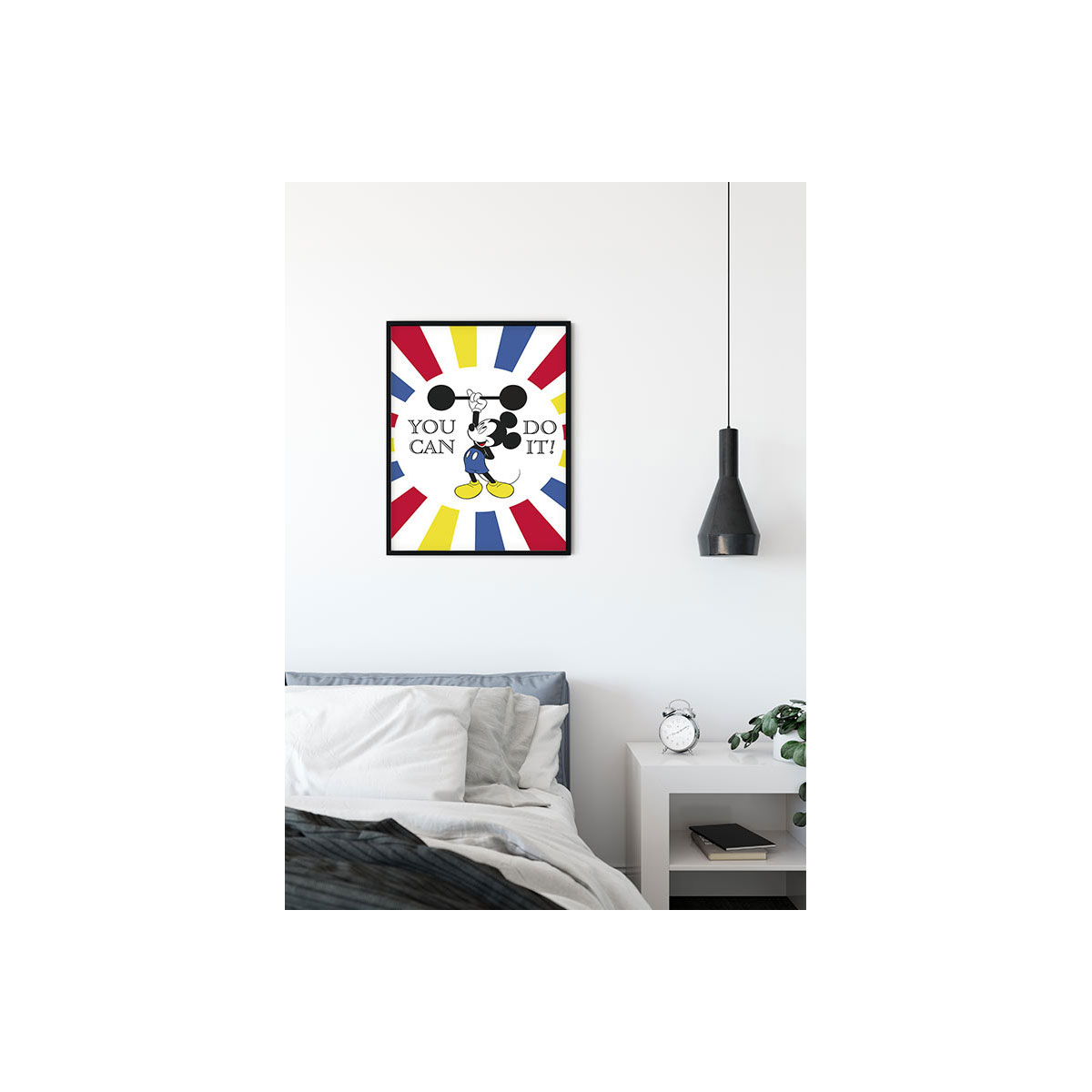 Komar  Wandbild Mickey Mouse Do it 50x70 cm Bild 4