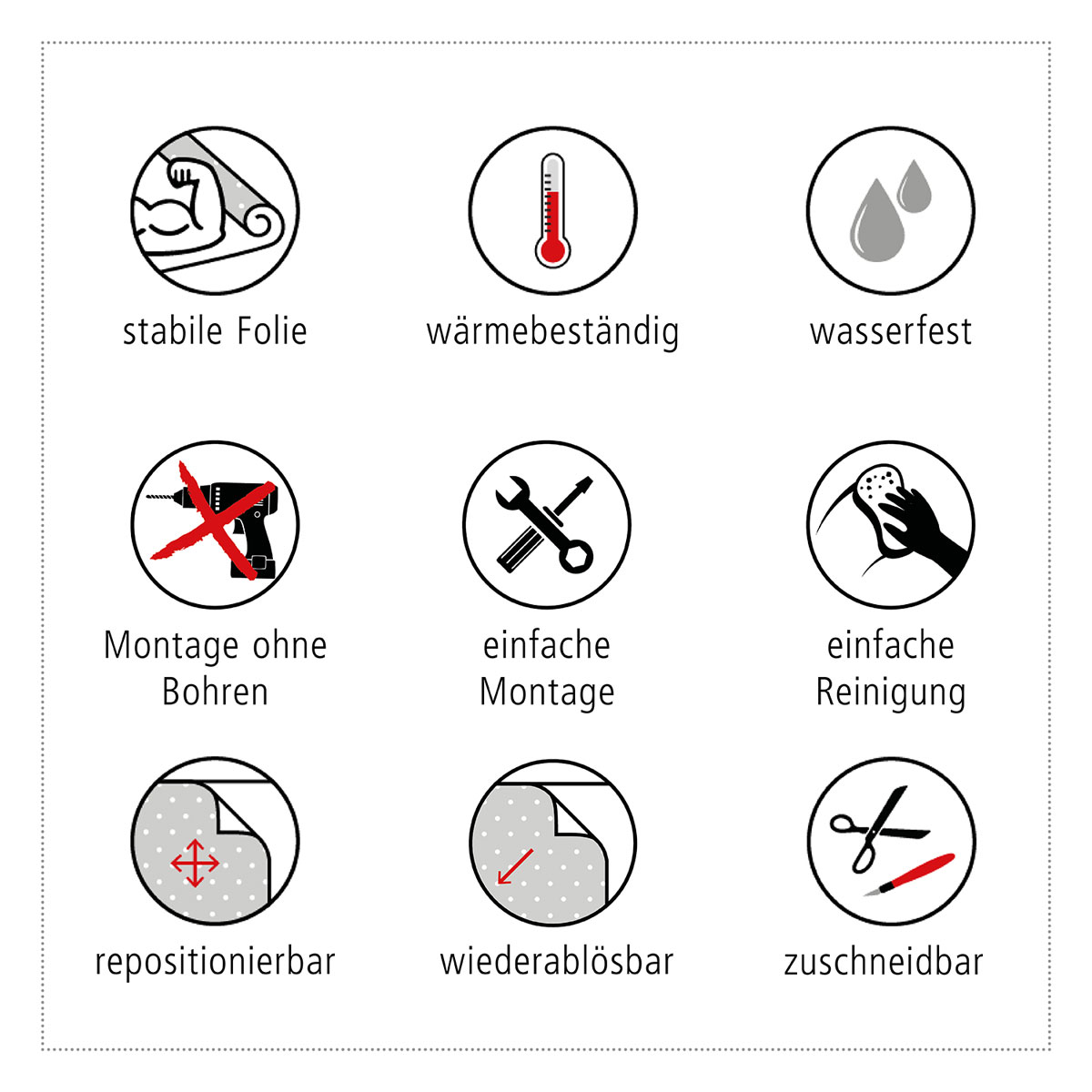 MySpotti Fixy KüchenrückwandfoliePablo Fliese Bild 4