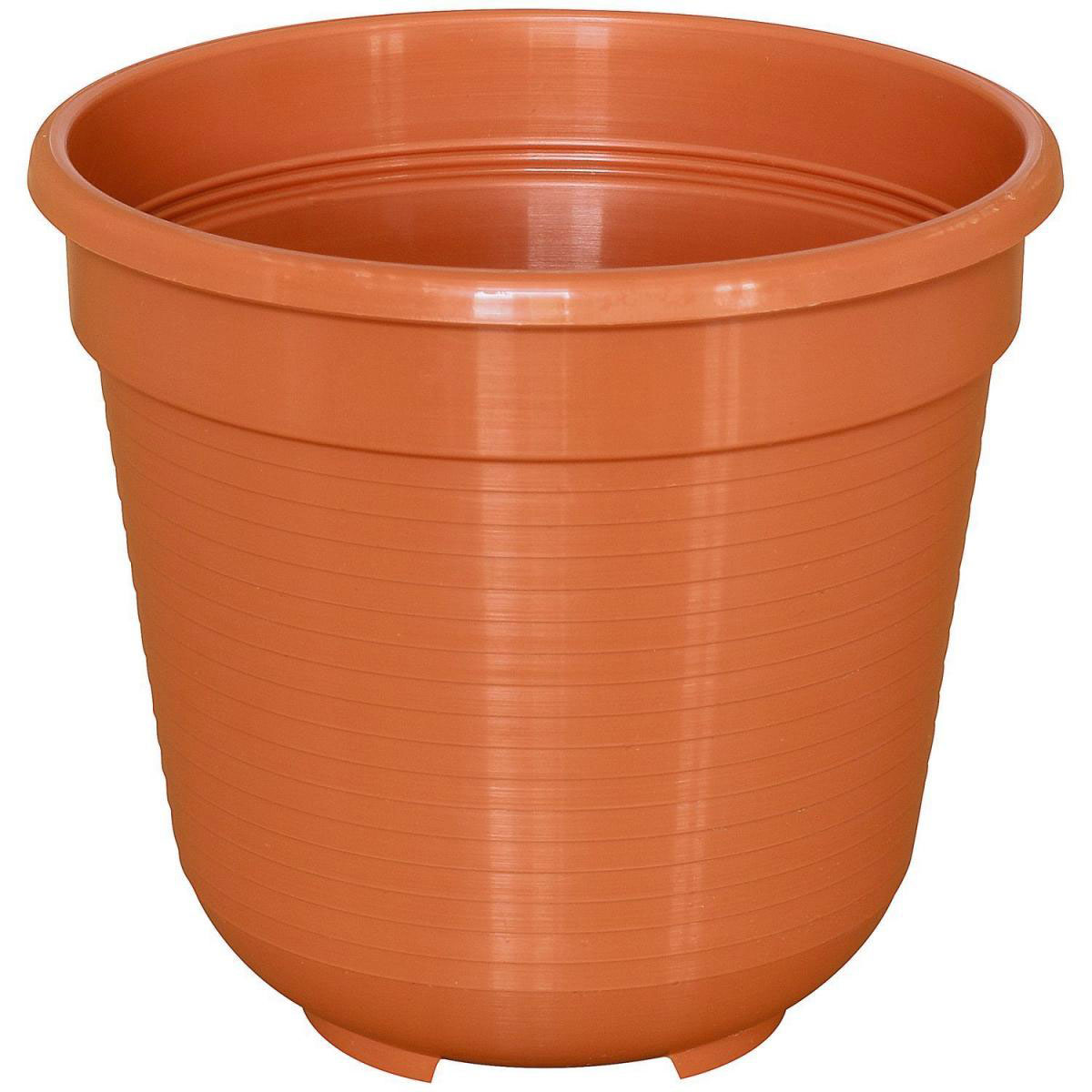 Geli Blumentopf Kunststoff 10 cm terrakotta