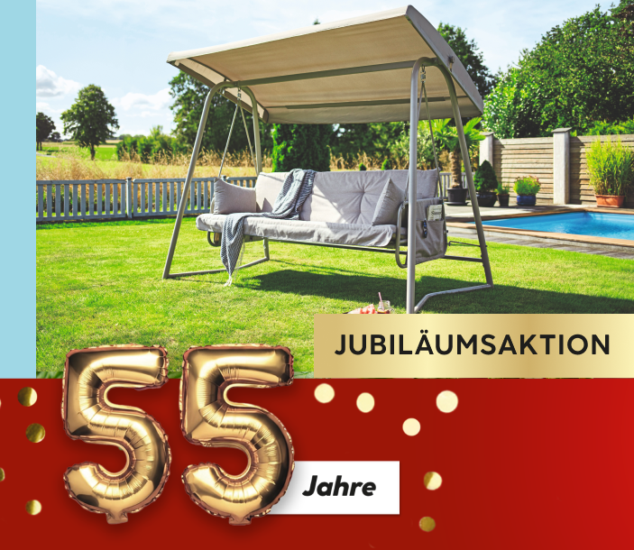 15 % auf Hollywoodschaukeln von Angerer