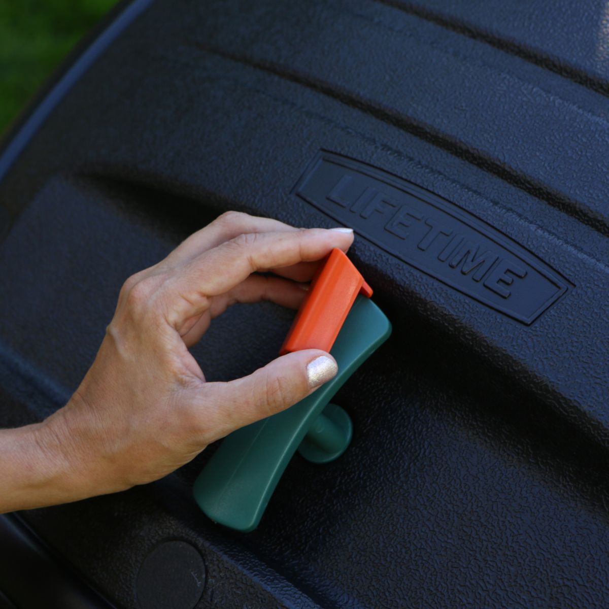 Lifetime Komposter Kompost-Zwilling 380 L 79,4x143,5x110,4cm Bild 9