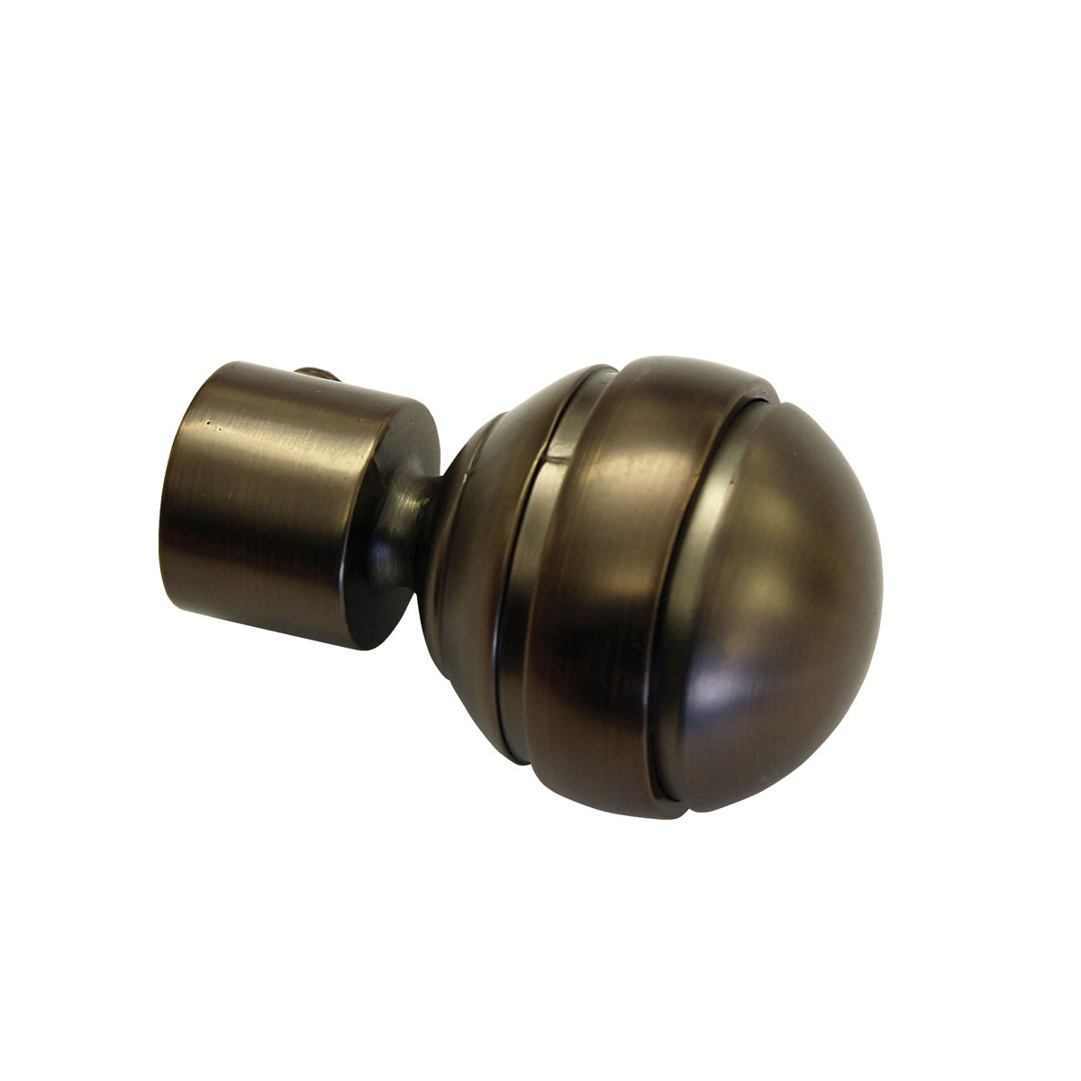 Gardinia Endstück Kugel für Chicago  Durchmesser 20 mm bronze