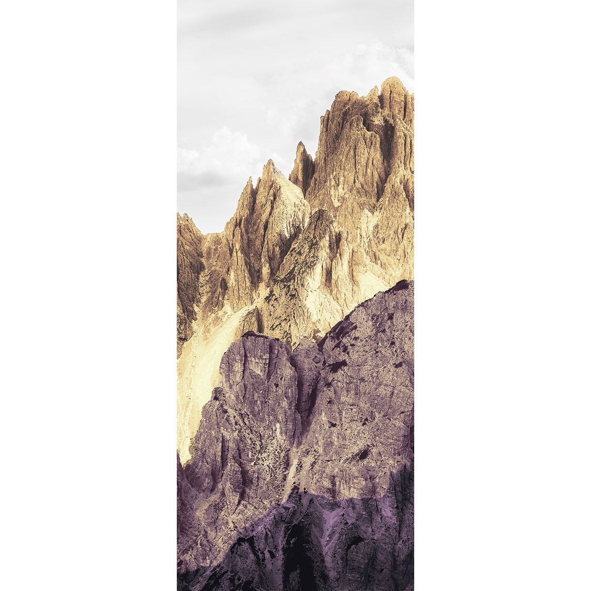 Komar  Vlies Fototapete Peaks Color Panel 100x250 cm Bild 2
