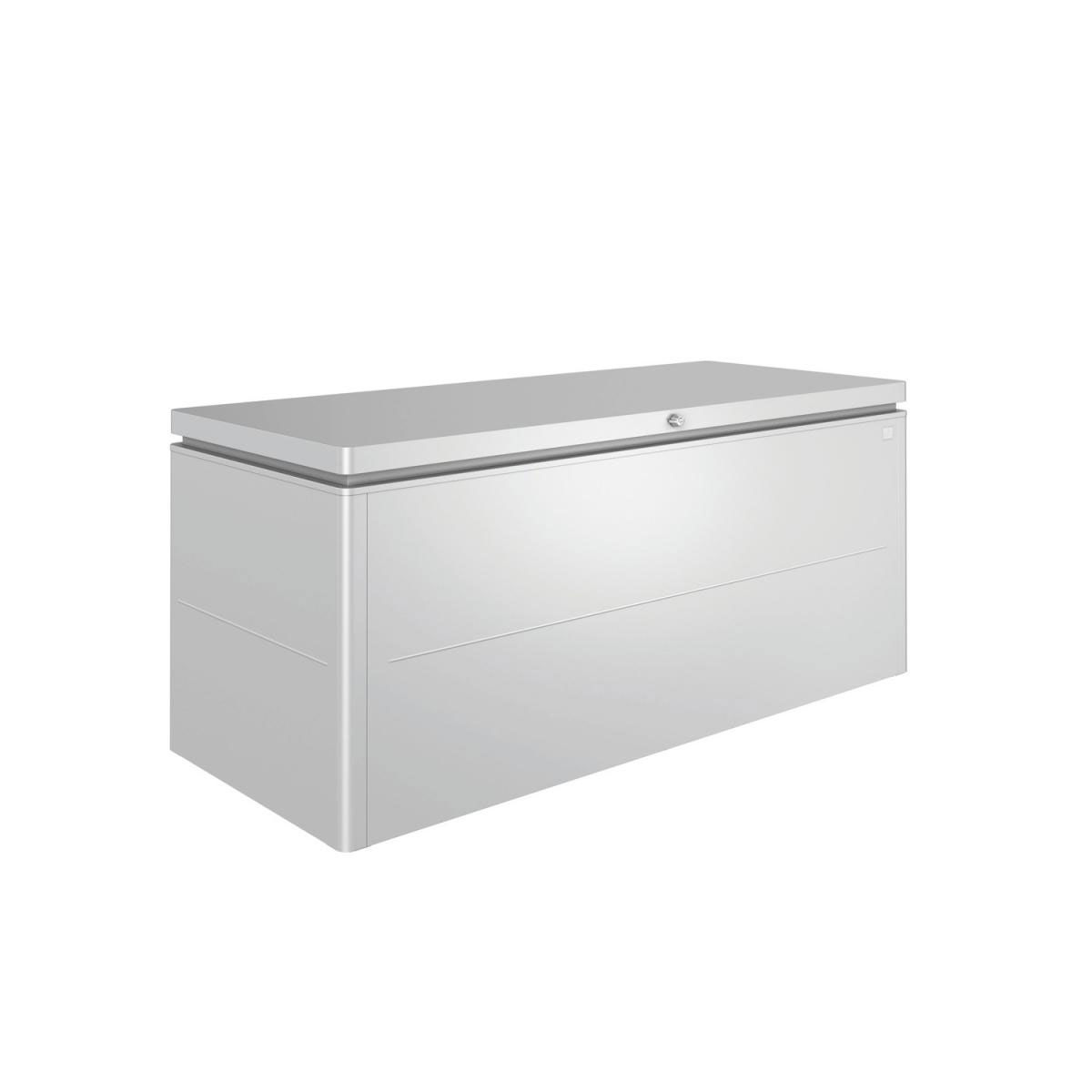 Biohort Gartentruhe LoungeBox Größe 200 silber-metallic