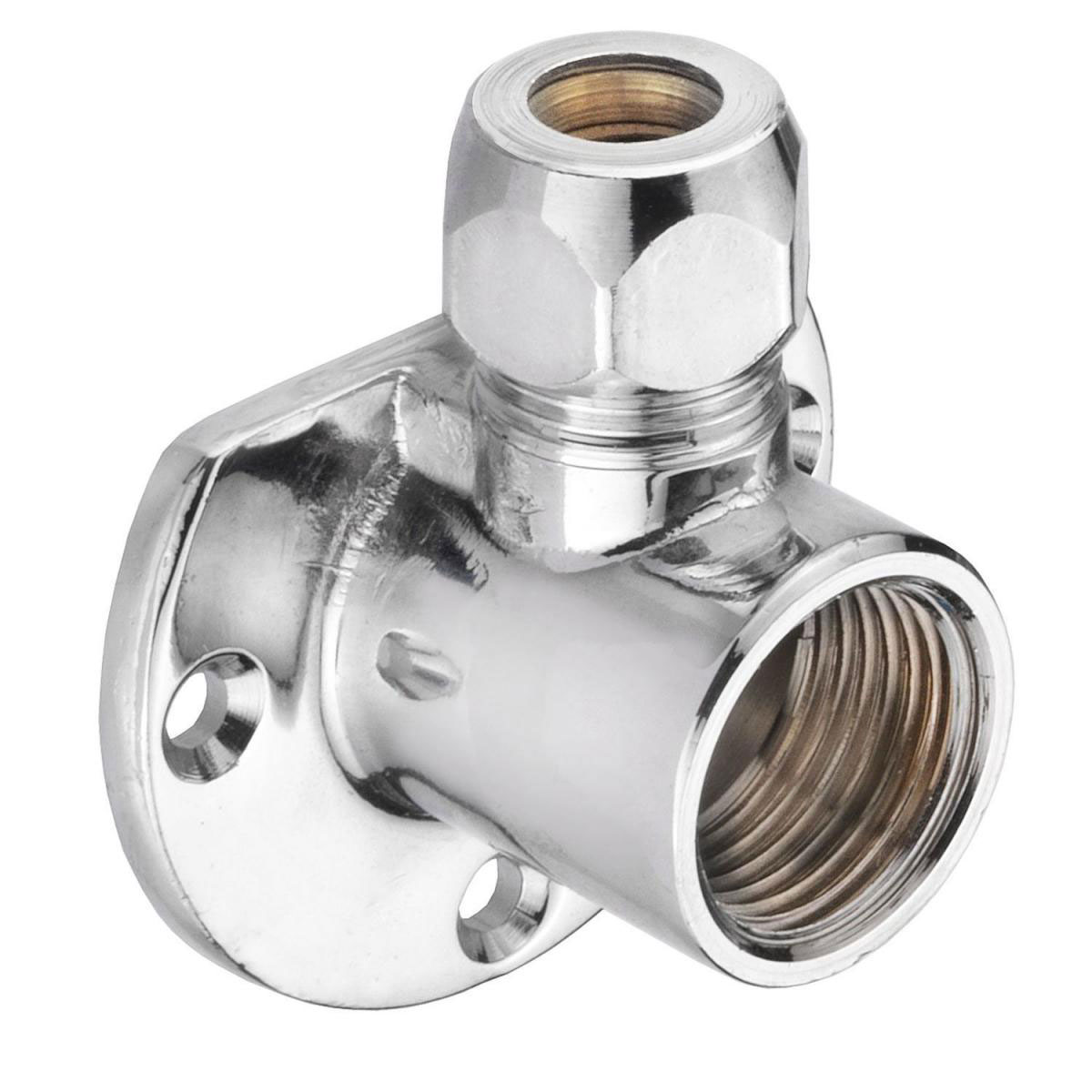 Wandscheibe 1/2" x 10 mm Messing