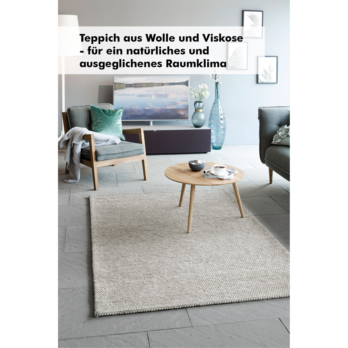 Barbara Becker  Teppich BB Brave beige natur 70 x 140 cm Bild 8