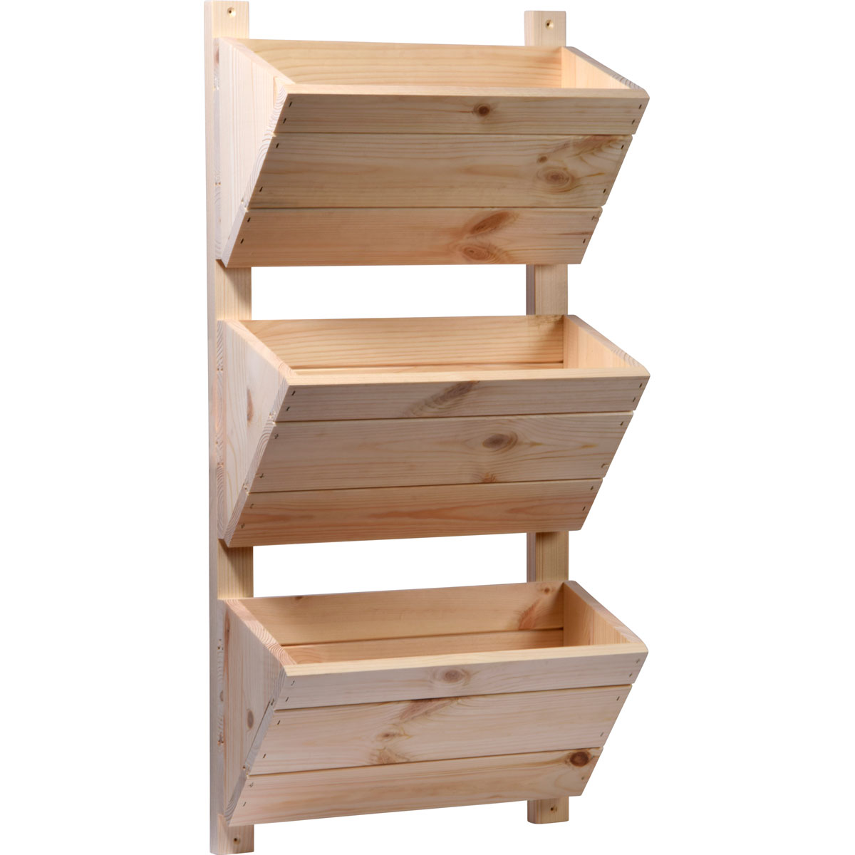 dobar Wandbeet 3-stufig 38 x 79 x 17,5 cm beige Bild 2