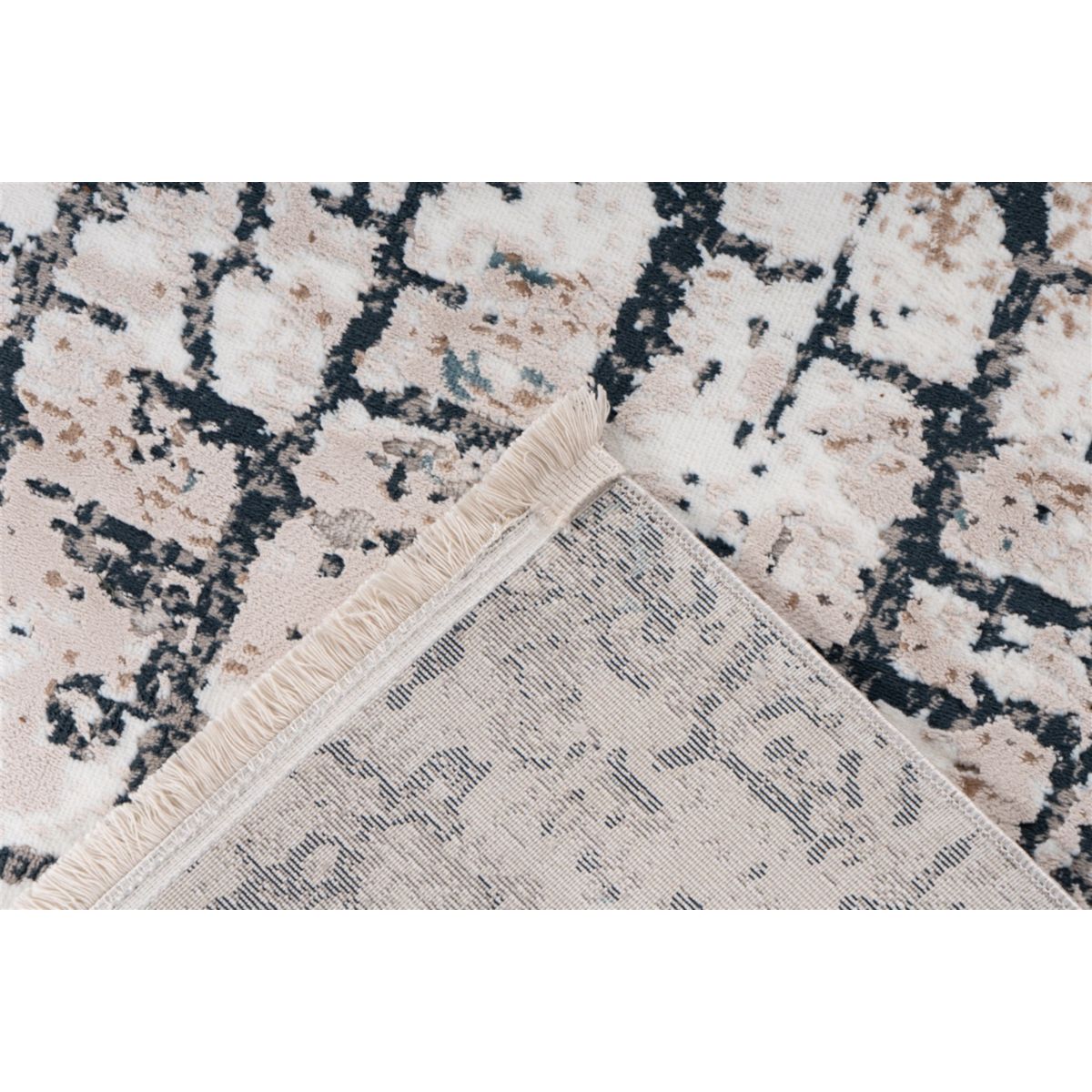 Akropolis 125 Grau / Blau 120cm x 180cm Bild 4